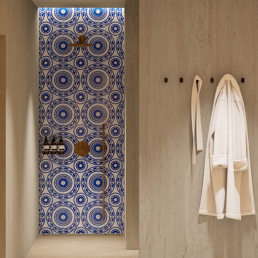 Public interiors of Tivat Residence apartments