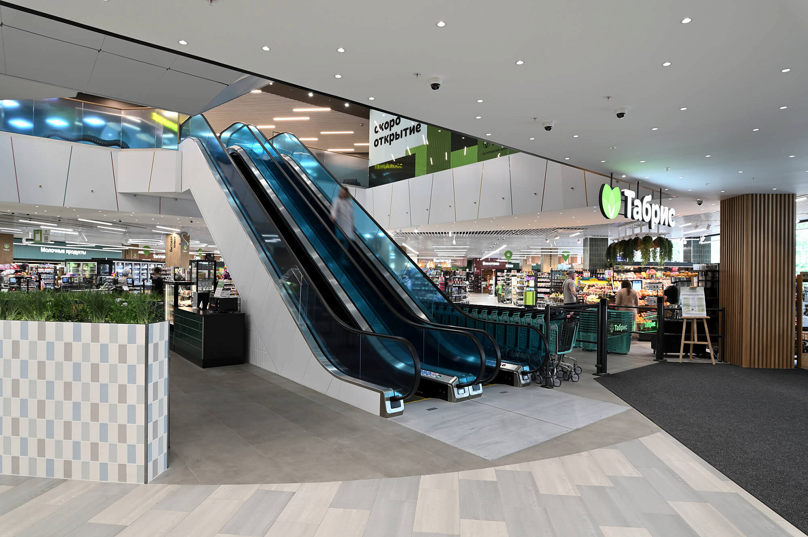 architectural bureau project tabris shopping mall