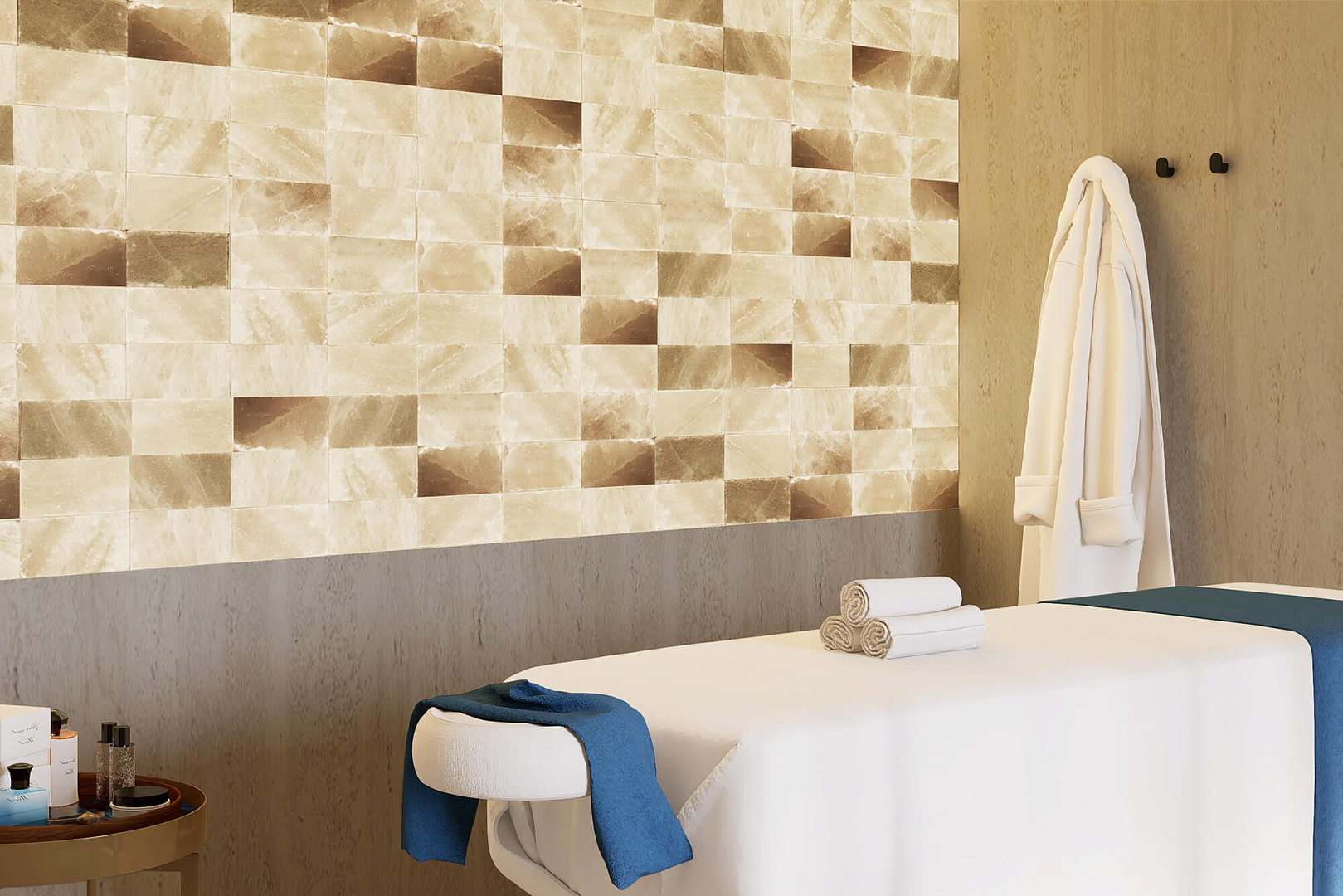 Public interiors of Tivat Residence apartments