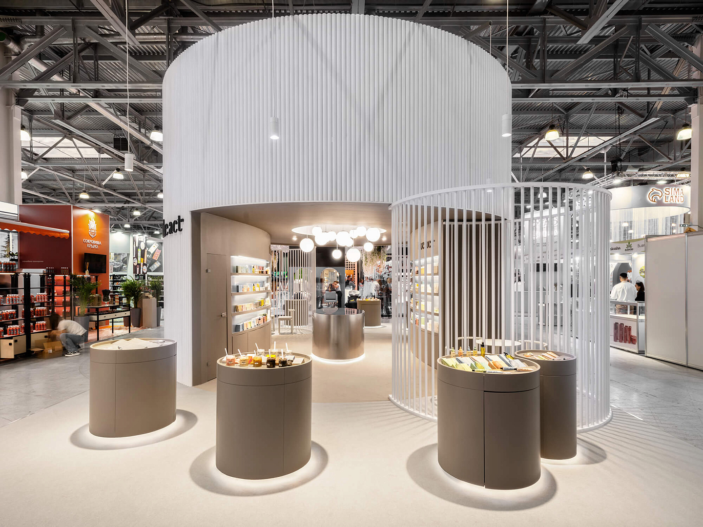 THE ACT brand stand