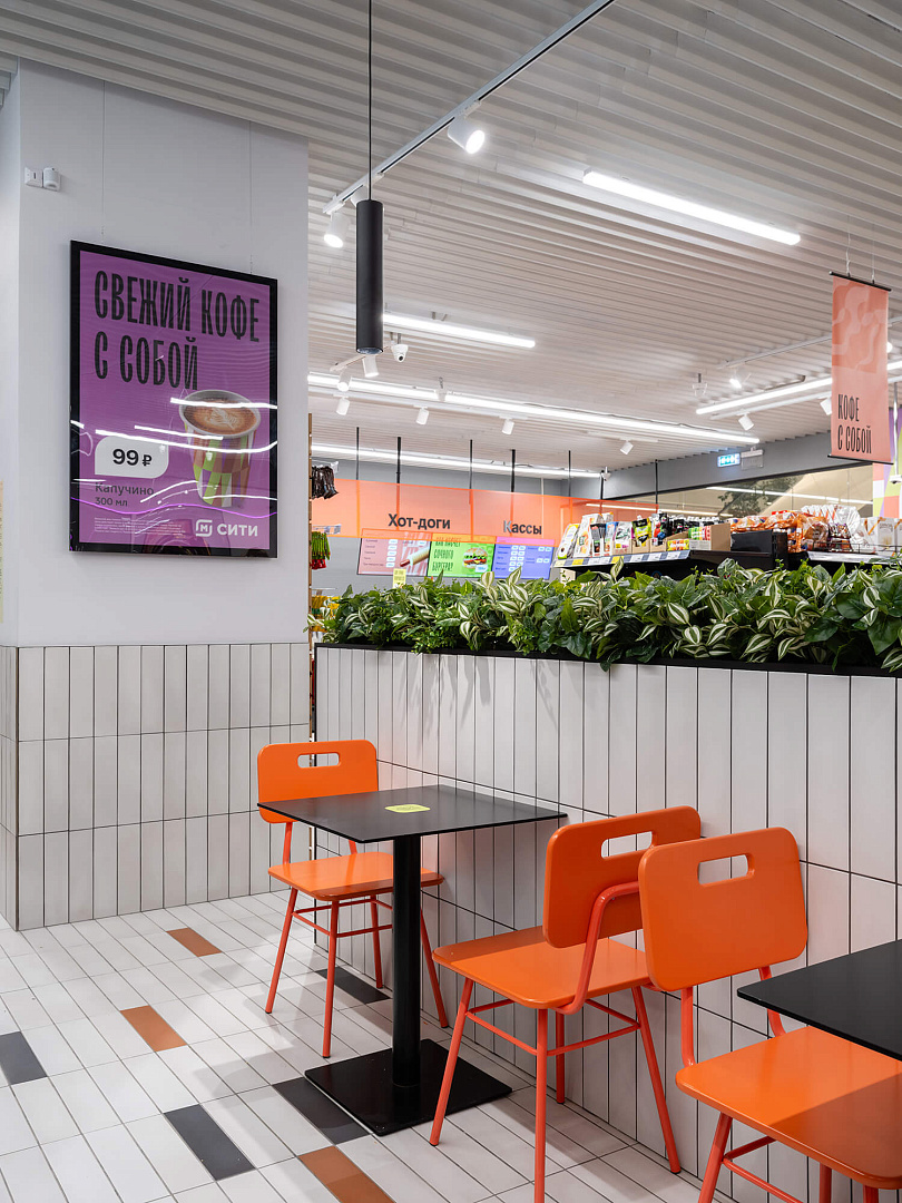 architecture bureau Project- M City - Moscow Magnit retail