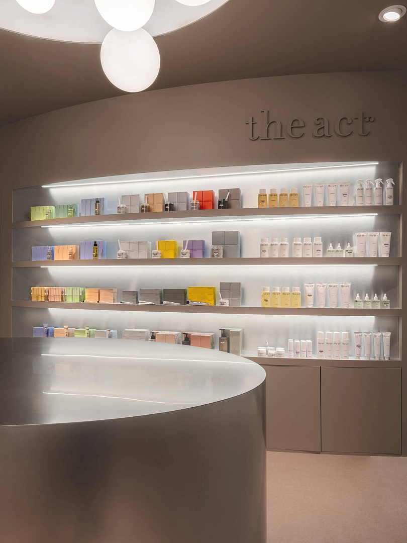 THE ACT brand stand