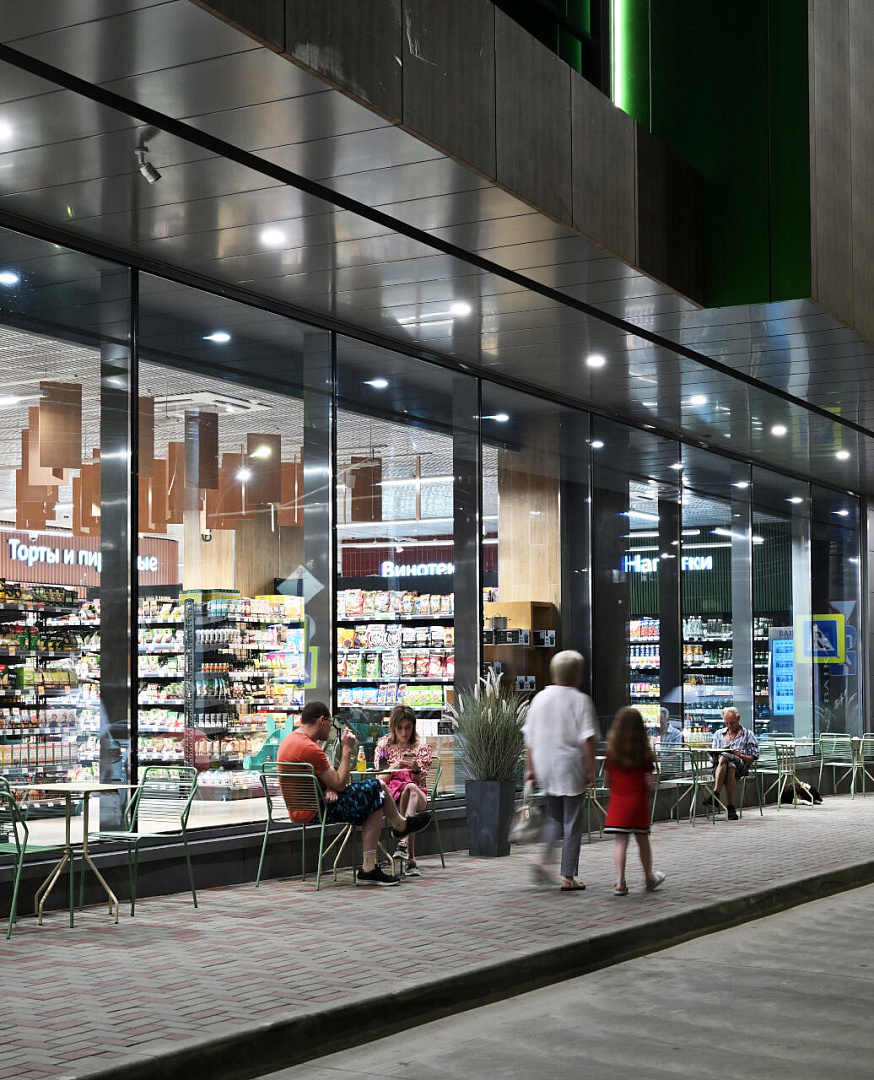 TABRIS Shopping mall by PROJECT architectural bureau