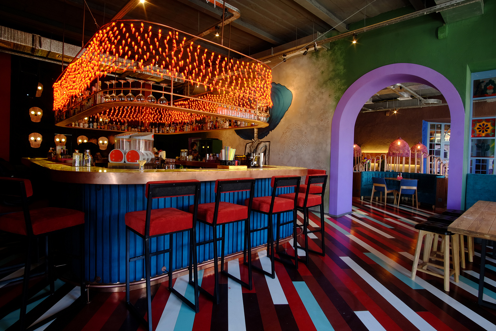 ROZAS Bar&Grill Restaurant by PROJECT architectural bureau