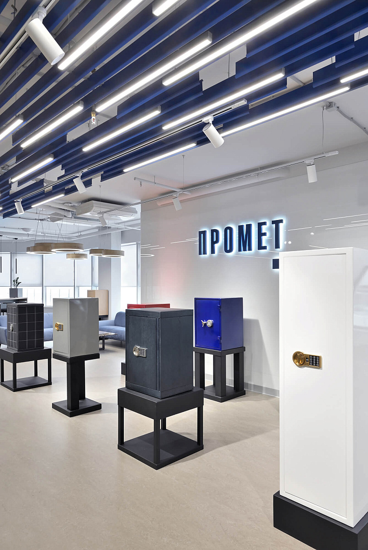 PROMET Company's Showroom by PROJECT architectural bureau