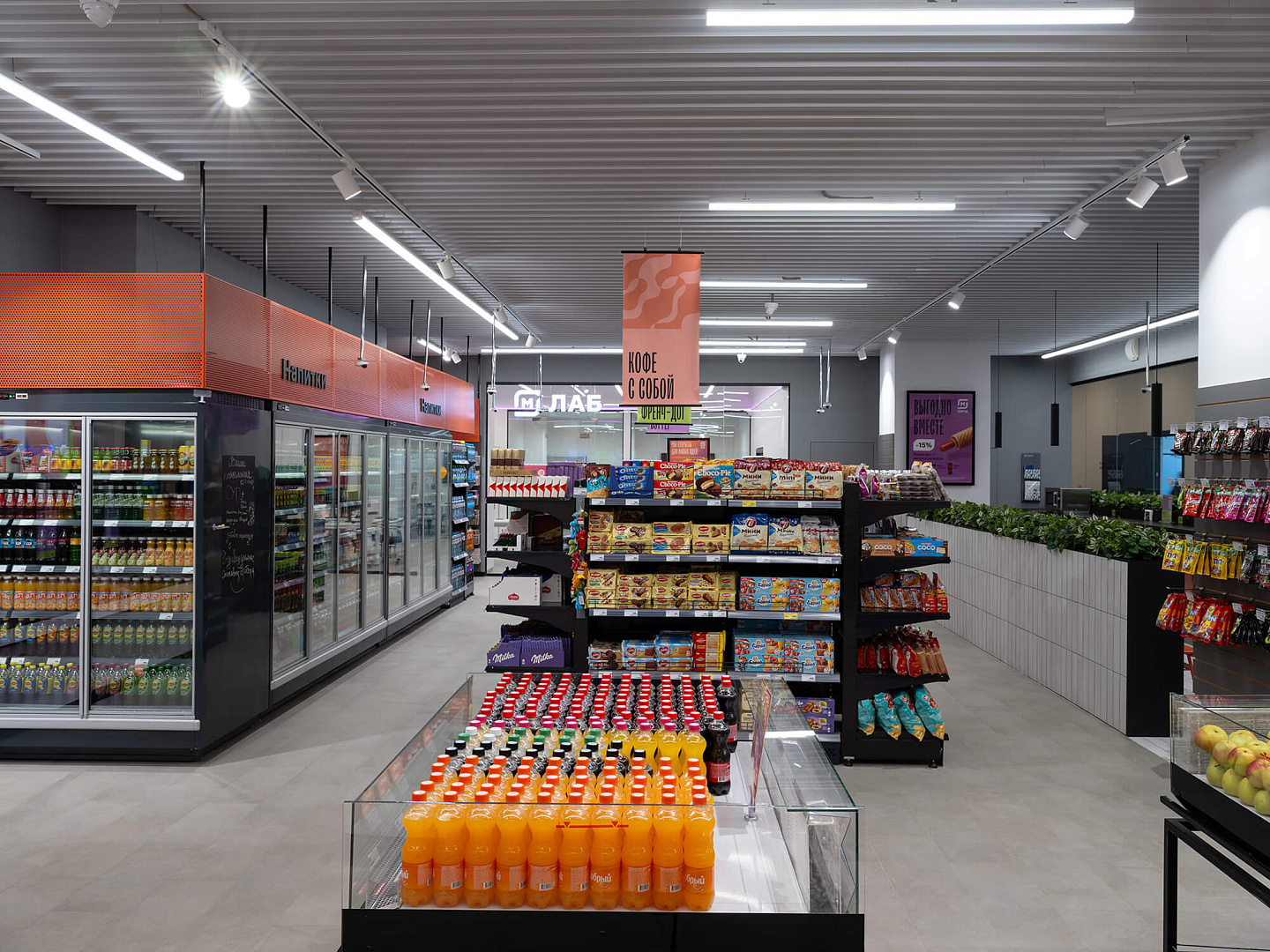 architecture bureau Project- M City - Moscow Magnit retail