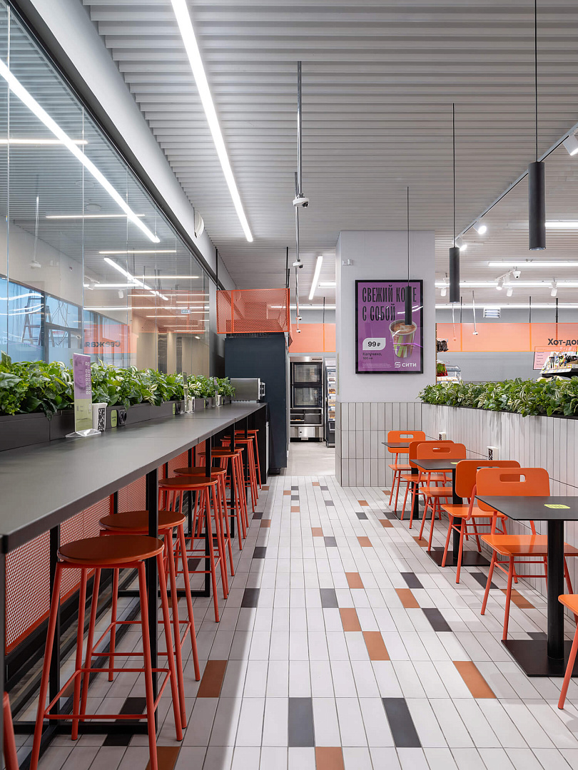 architecture bureau Project- M City - Moscow Magnit retail