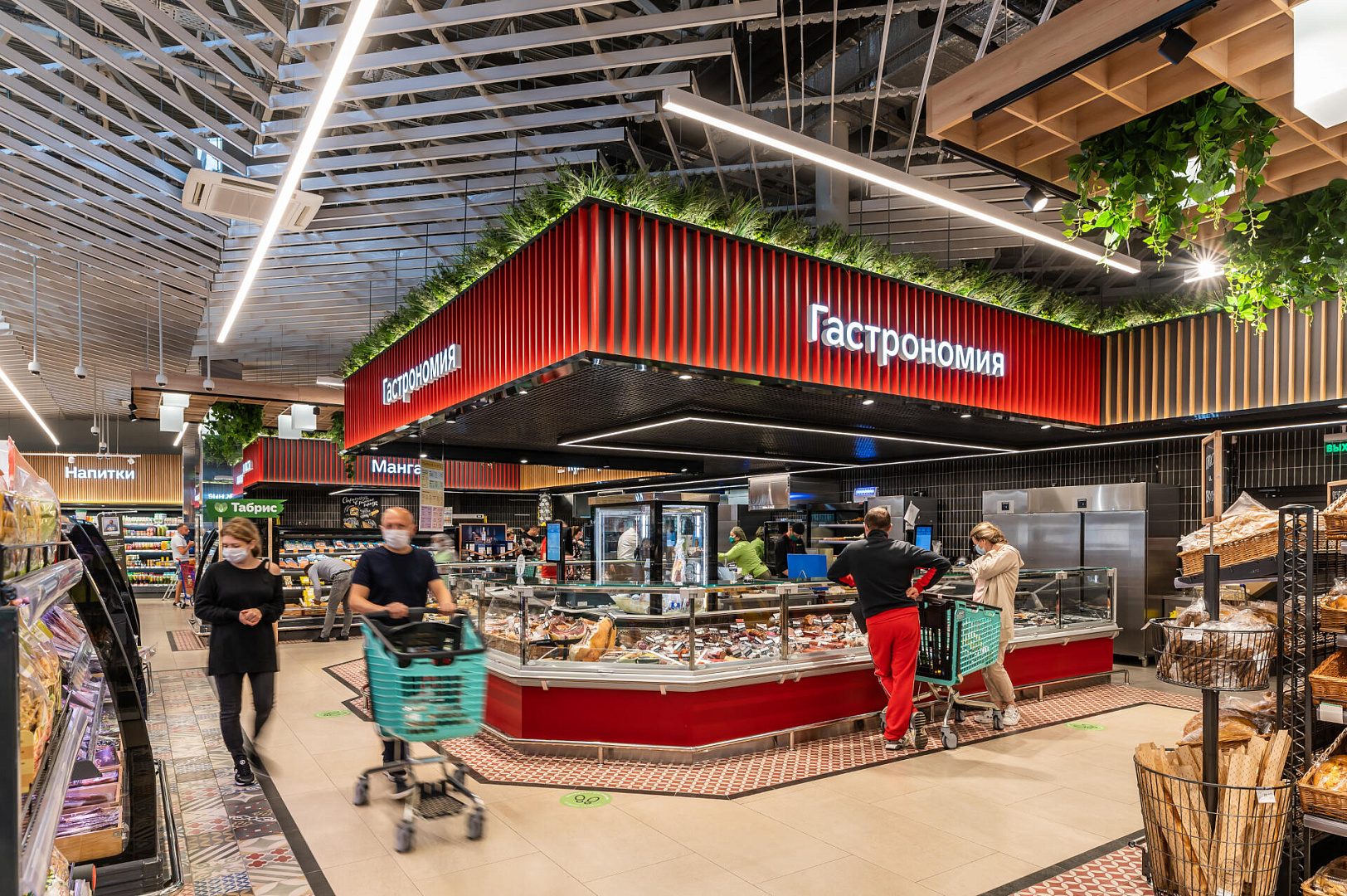 TABRIS Supermarket in Sochi by PROJECT architectural bureau